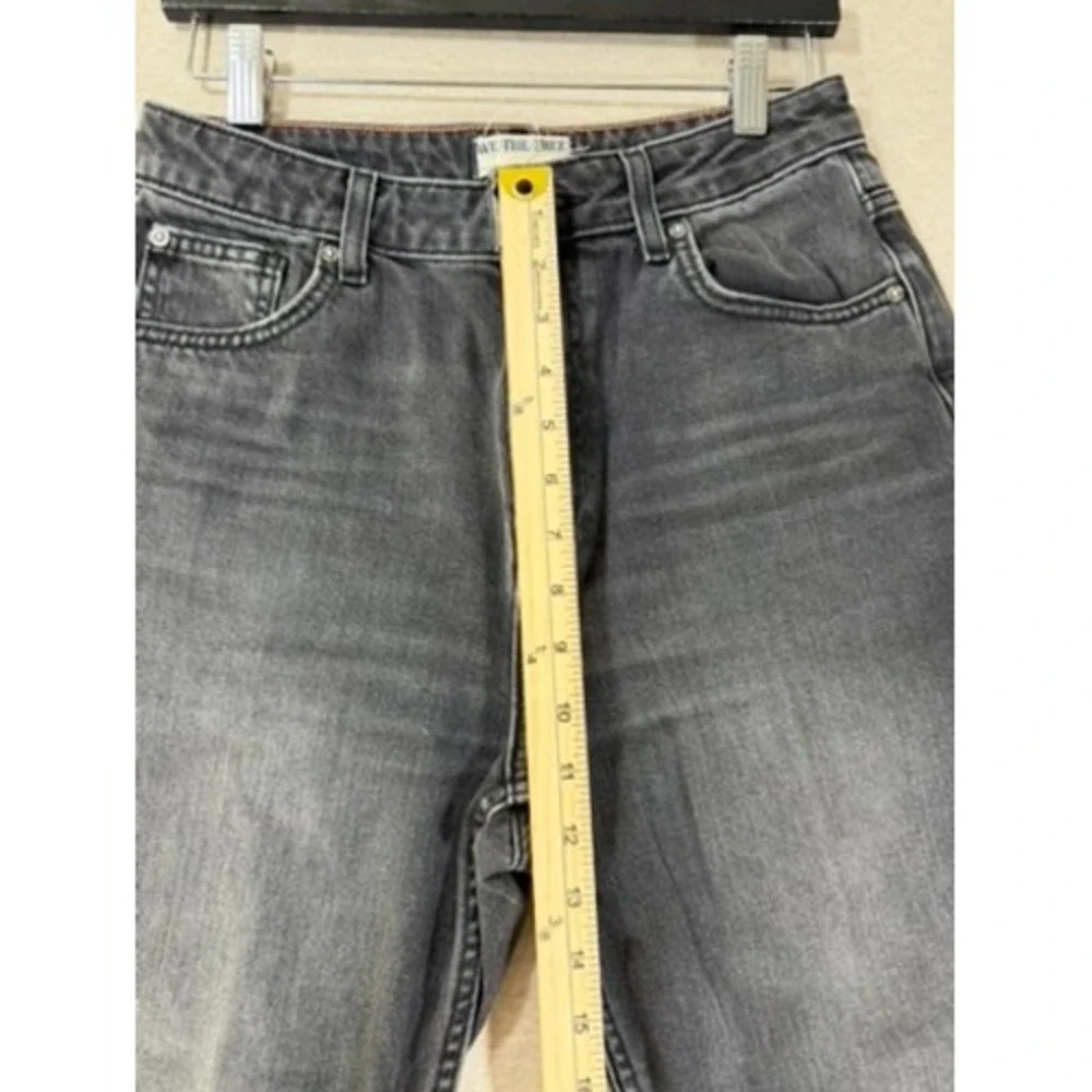 We The Free Pacifica High Rise Slim Straight Leg Jeans Women 28 Black Excellent - Picture 4 of 8